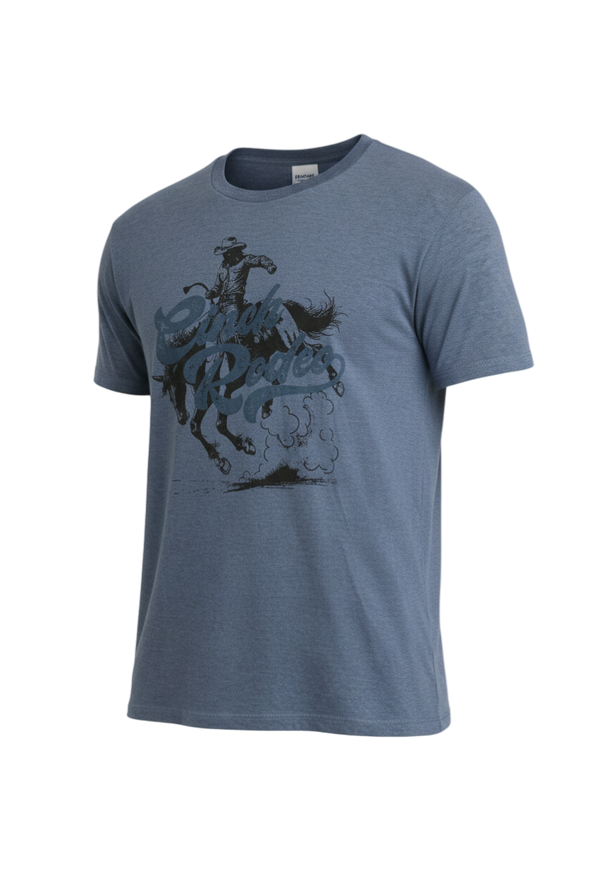 CINCH MENS T-SHIRT - BLUE