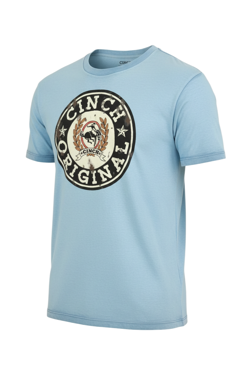 CINCH MEN'S T-SHIRT - BLUE