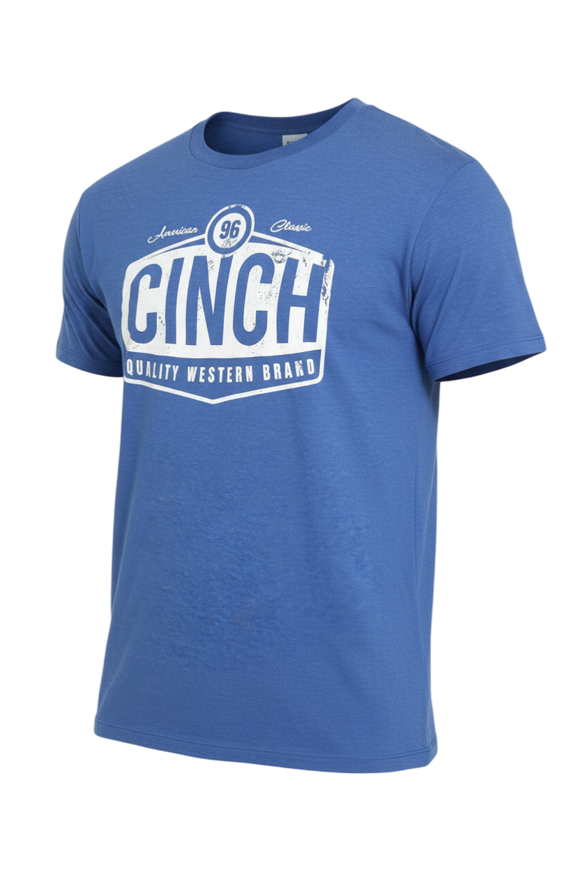 CINCH MEN'S GRAPHIC T-SHIRT - ROYAL BLUE**FINAL SALE**