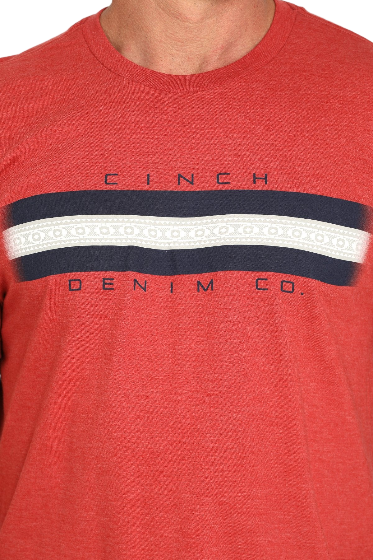 CINCH MEN'S GRAPHIC T-SHIRT - RED